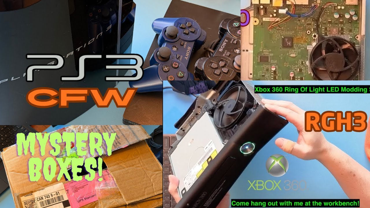 [EN][CA] Live Game Console Modding & Restoration