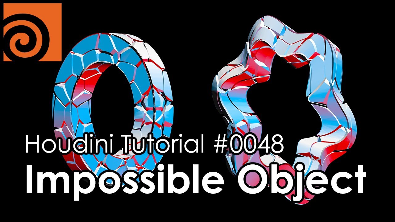 [Houdini Tutorial] 0048 Impossible Object (Penrose Circle)