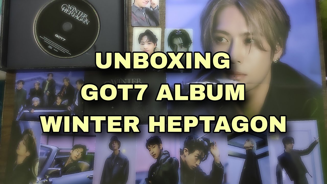 UNBOXING GOT7 ALBUM WINTER HEPTAGON - HEPTAGON & WINTER VER.