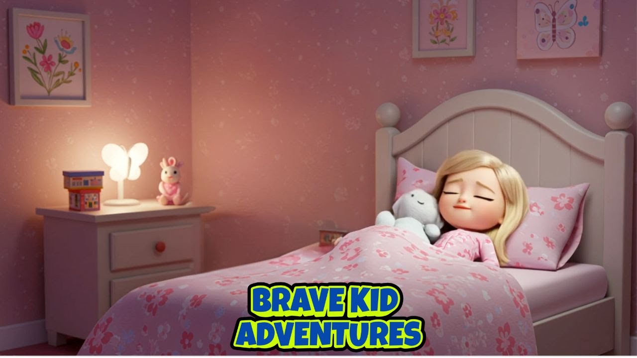 🛏️ Brave Bedtime | Staying in Bed | Positive Behavior Support Story | Autism Friendly | ABA