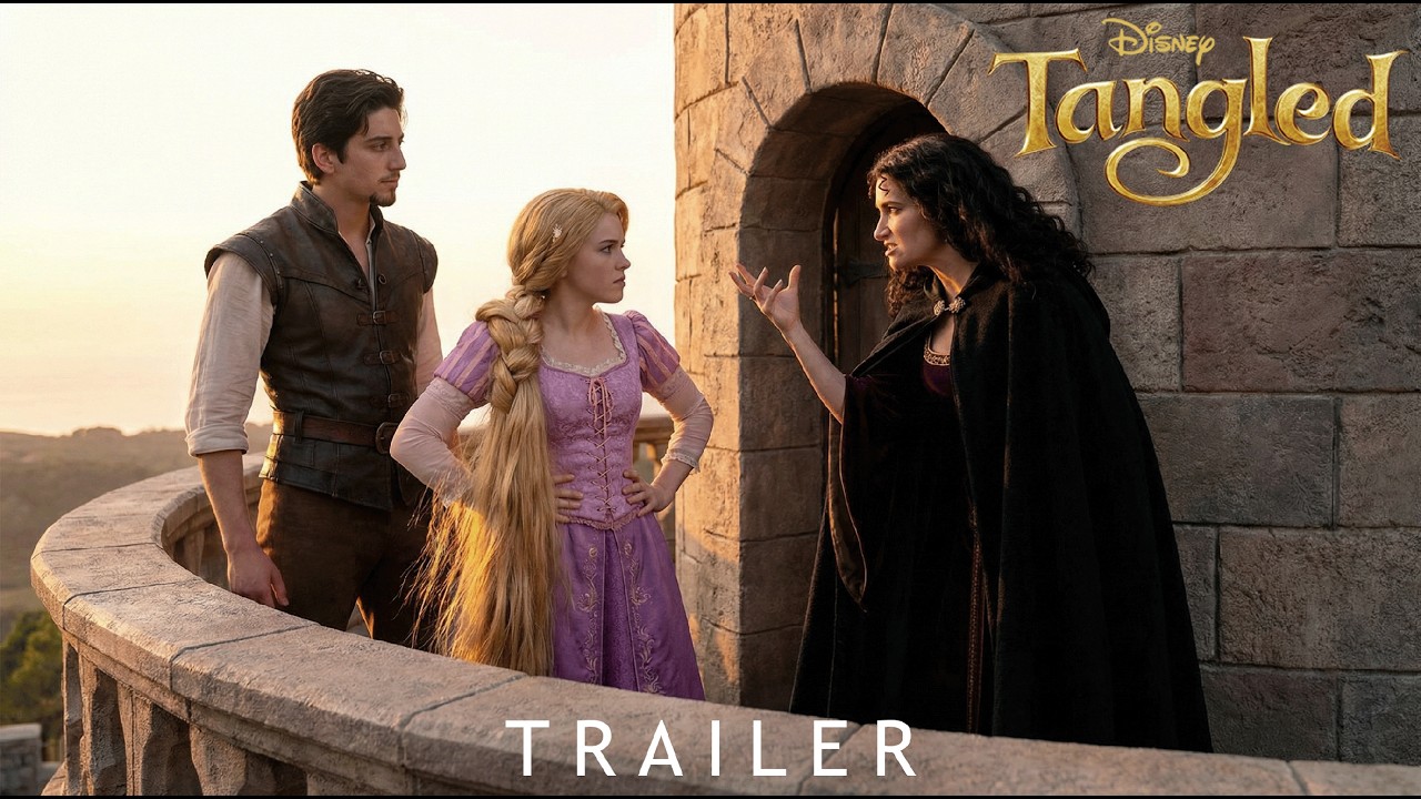 Tangled &ndash; Live-Action - Trailer (2026) | Teagan Croft, milo manheim | Concept
