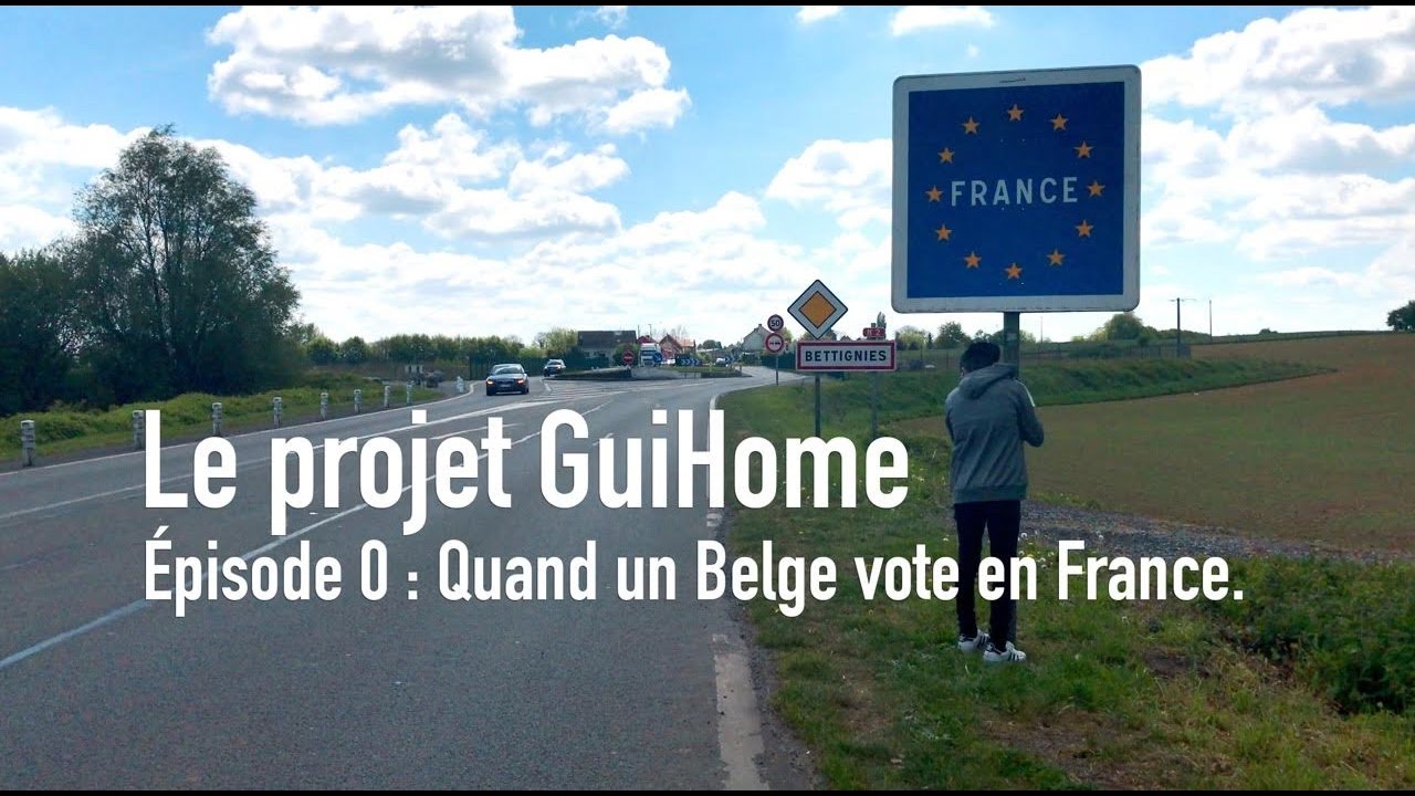 Le projet GuiHome - EPISODE 0 : Quand un belge vote en France ! (Premier tour)