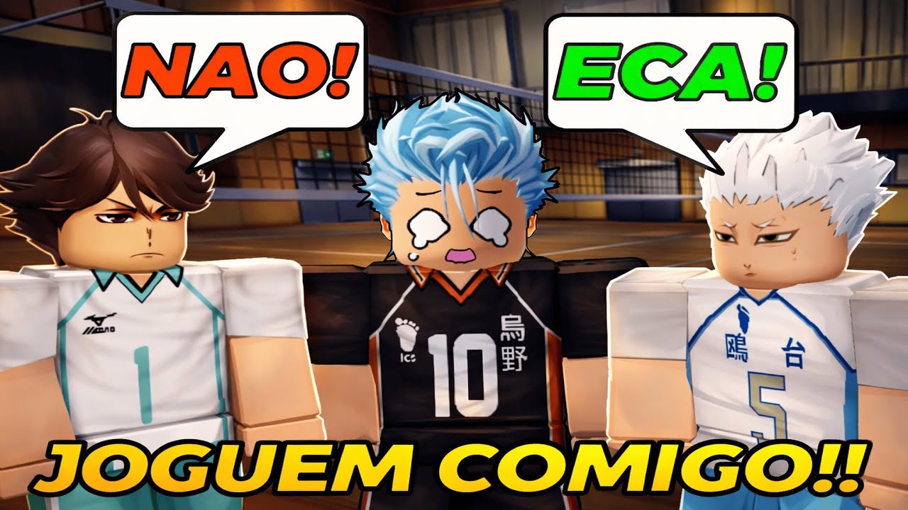 TENTEI CONVECER ELES A JOGAREM RANKEADA COMIGO!! DEU BOM?? VOLLEYBALL LEGENDS