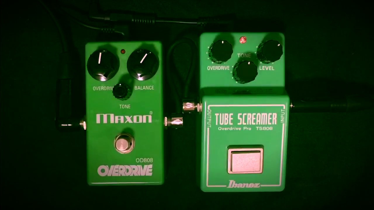 Analog.man True Vintage TS808 vs Maxon OD808 Overdrive | Sound Check【魔法の箱研究所】