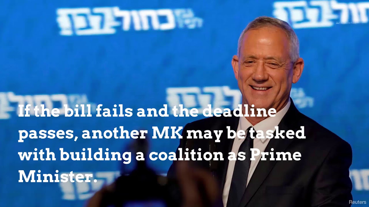 Israel may be headed for new elections.