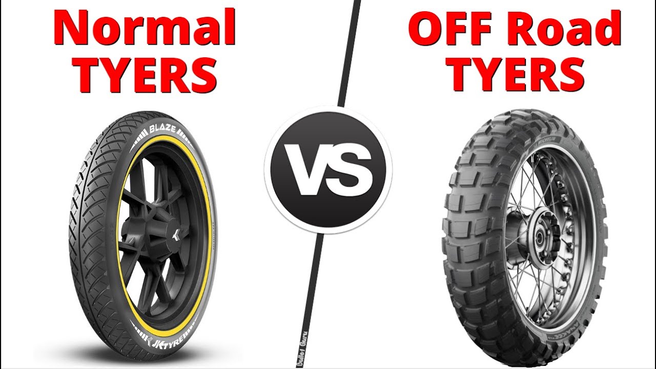Normal Tyres VS Off-Road Tyres | Which Tyre is Good For Indian Roads?