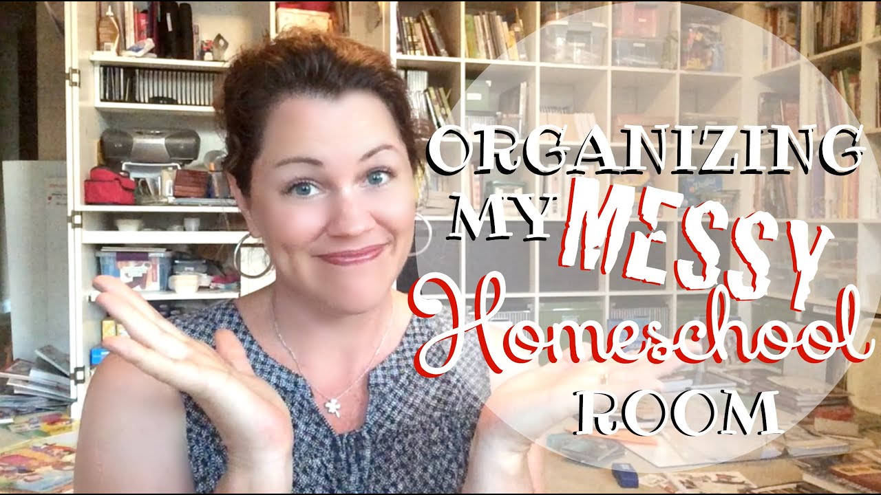 ORGANIZING MY MESSY HOMESCHOOL ROOM: Tips & Tricks I Use for a More Joy-filled Homeschool