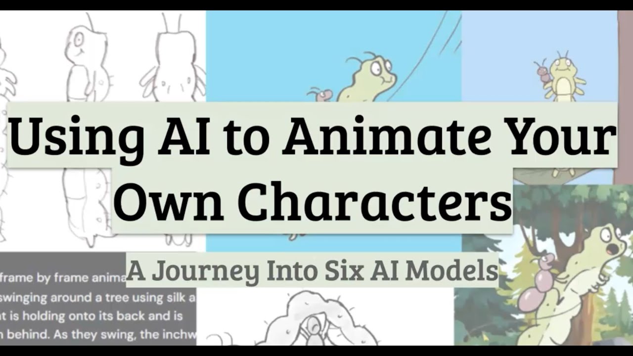 Using AI To Animate Your Own Characters A Journey Into Six AI Models