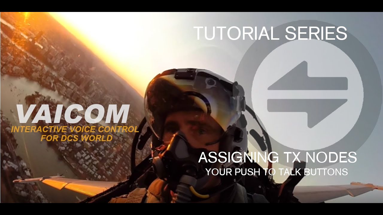 Vaicom для DCS World — назначение кнопок Push To Talk
