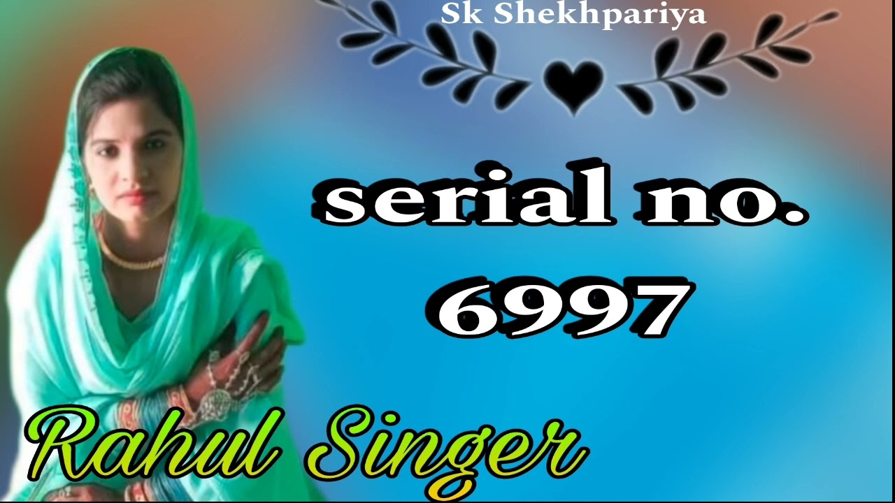 @Rahulsinger  sr. 6997  // @Aslam-singer