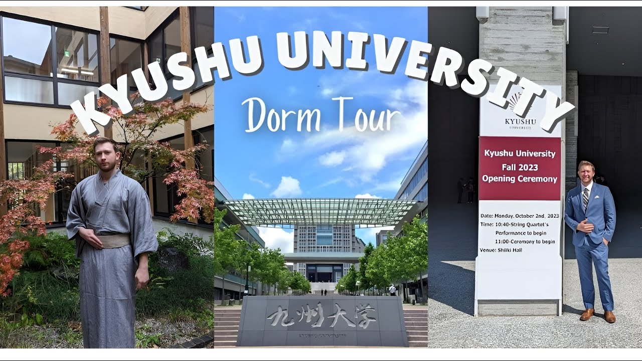 Japanese Dorm Tour | Kyushu University