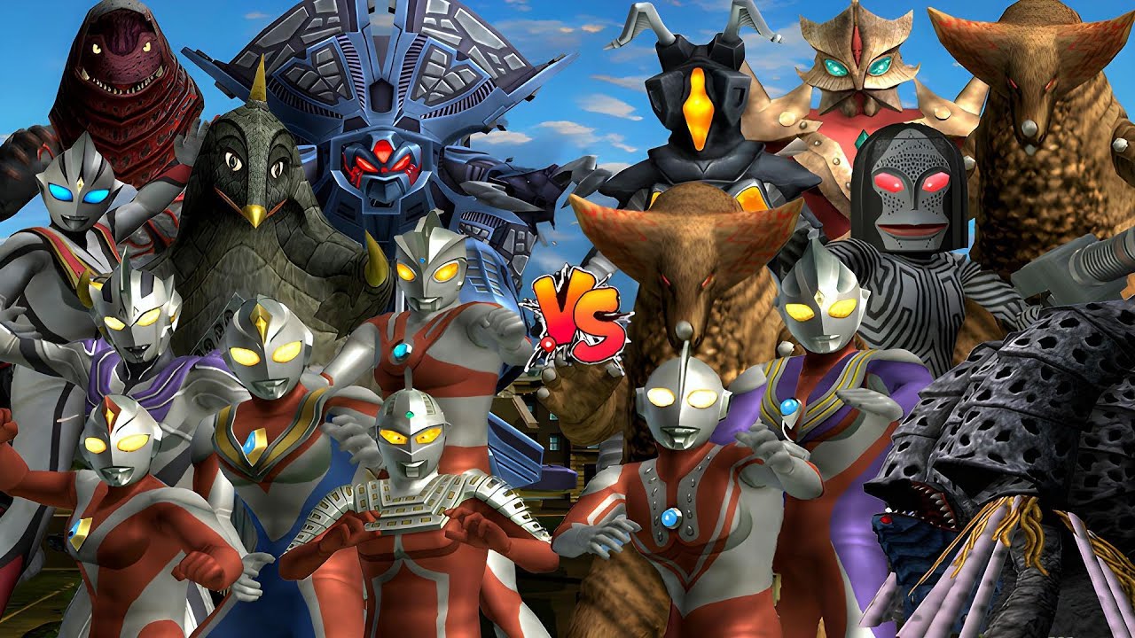 Ultraman Fighting Evolution3🔥Ultraman and monster combination battle#ufe3