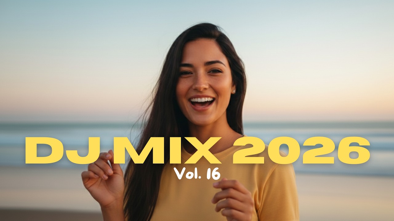 DJ MUSIC MIX 2026 VOL. 16 ⚡ Ultimate Mood Booster | Melodic EDM Mix