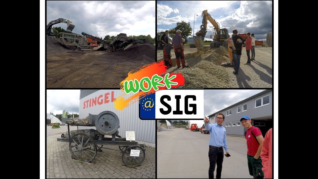 work@SIG - STINGEL hier ist baggern erlaubt!
