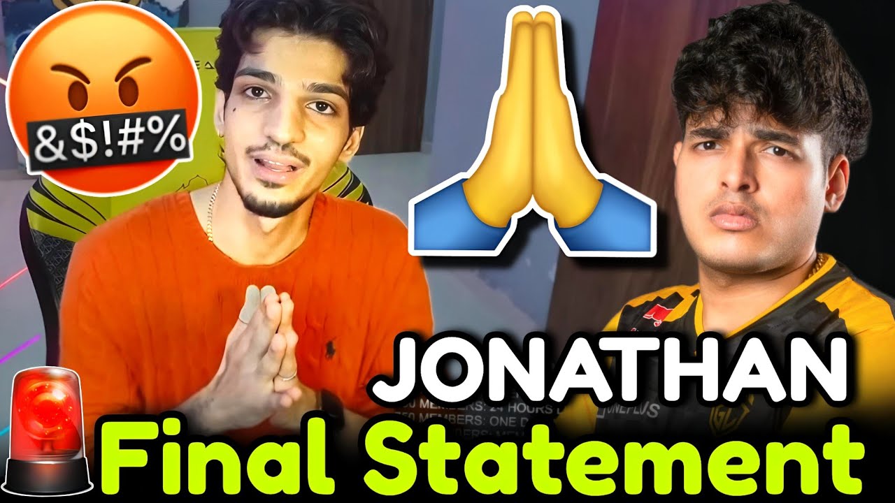 🇮🇳JONATHAN Final Statement 🚨 Good News 😍 Zgod Request to All 🙏🥵