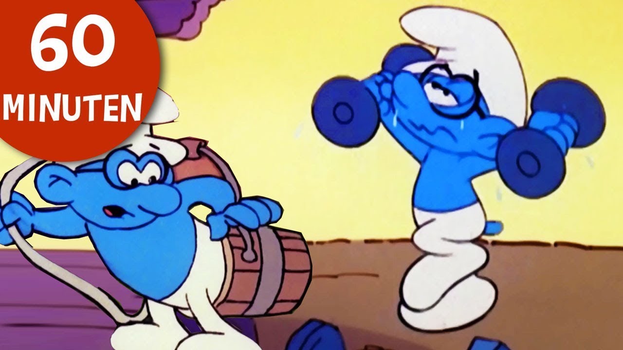 60 minuten Smurfen &bull; Beste momenten van Brilsmurf! 🧠 &bull; De Smurfen