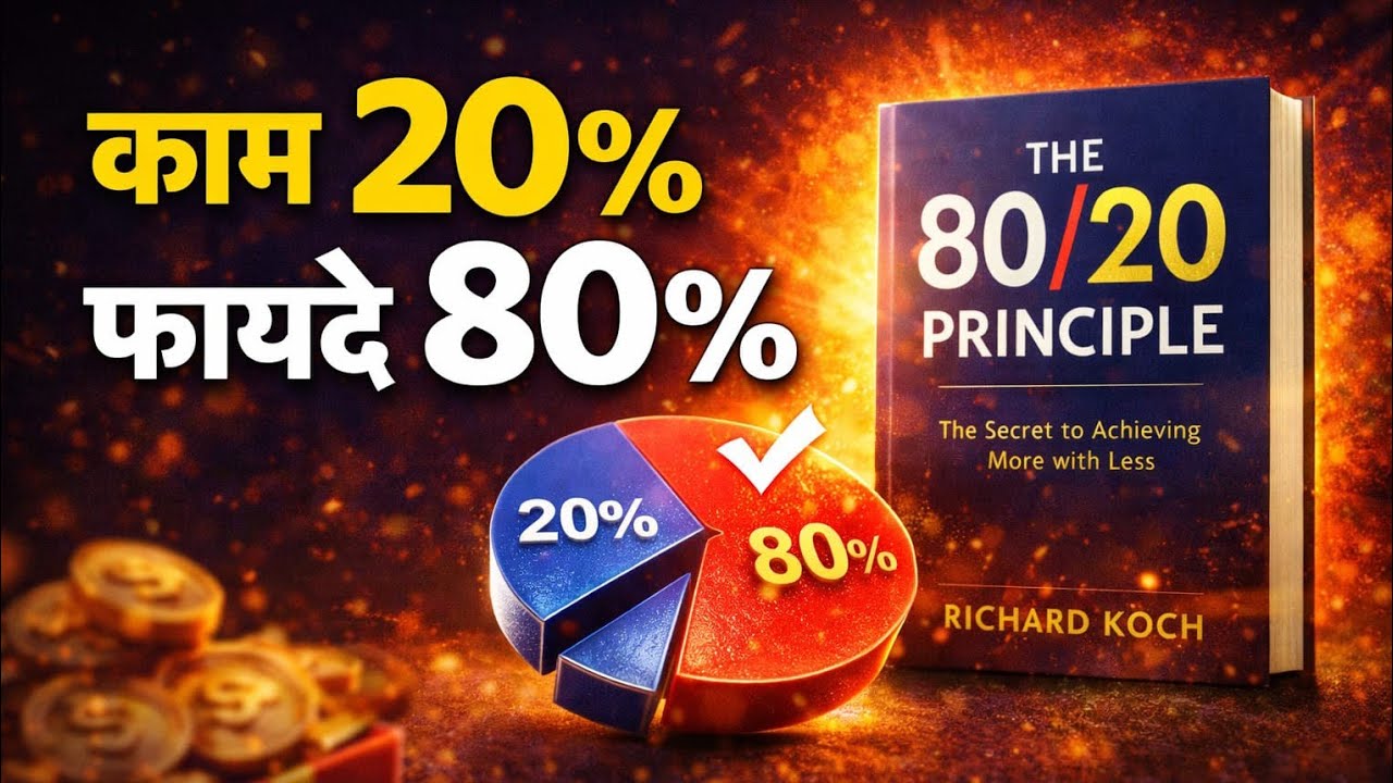 80/20 का  सिद्धांत l 80/20 principal हिंदी ऑडियोबुक समरी
