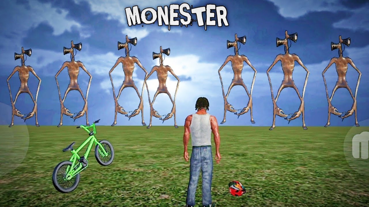 IN  INDIA BIKE SKIBIDI TOILET OR  SIREN HEAD MONESTER IN NEW CITY COMING MONESTER