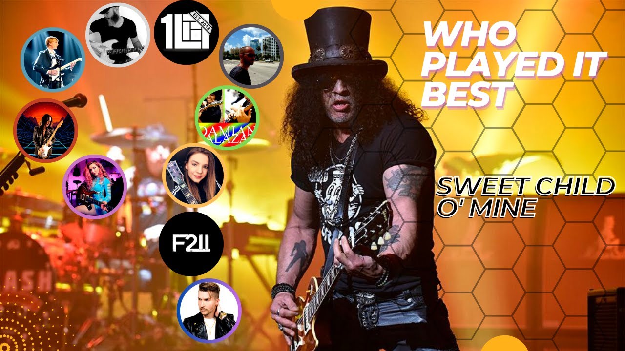 YouTube Top 10 Covers of Guitar Solo from Sweet Child O Mine - Guns n Roses