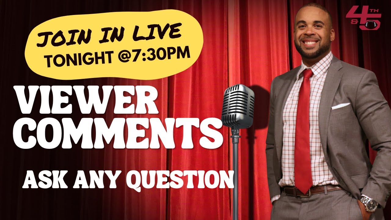 Viewer Comments!. Join in and ask any Question!