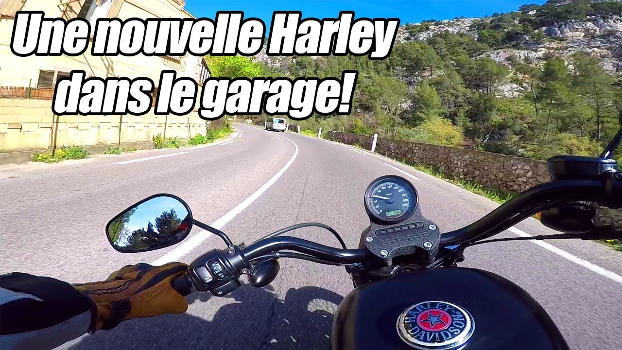 De retour avec une nouvelle Harley Davidson 1200 !
