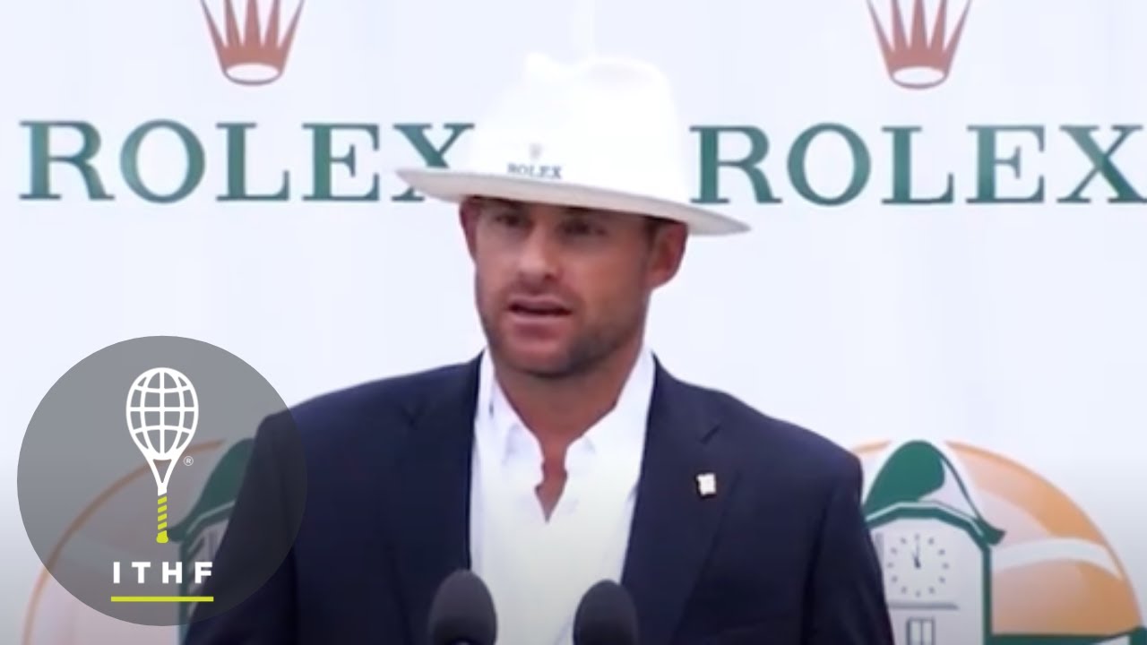 Andy Roddick: Hall of Fame Induction Speech, 2017
