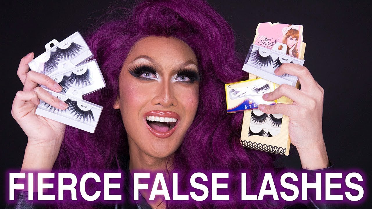 Quick Tip: Stacking and Applying False Eyelashes for DRAG!