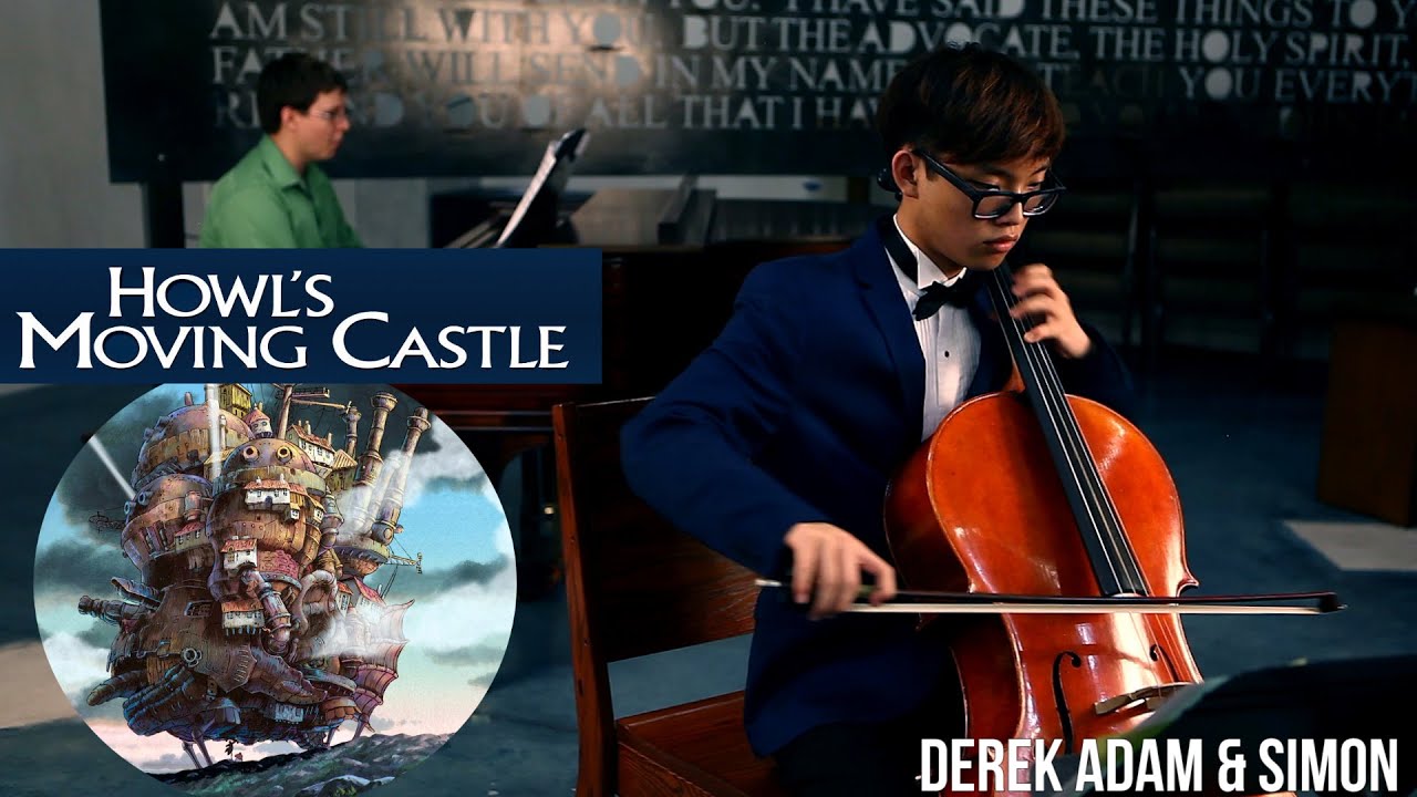 Howl's Moving Castle Theme for Cello and Piano