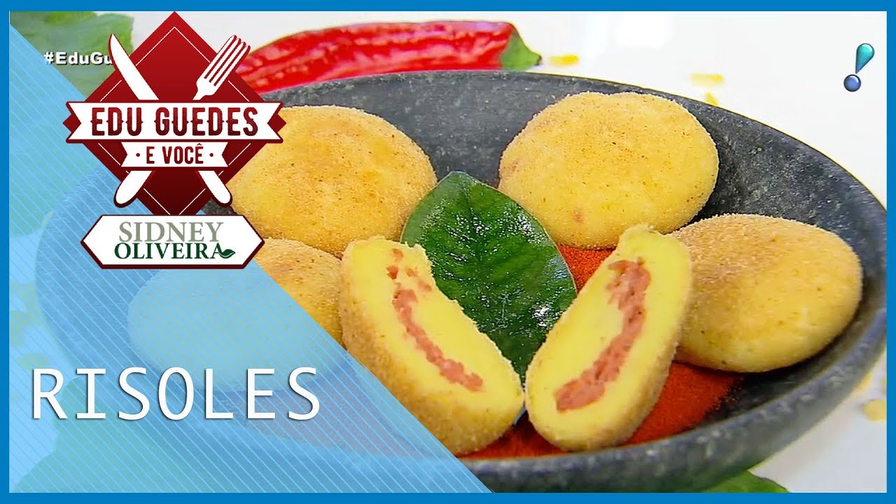 Aprenda a preparar risoles de carne, palmito e calabresa