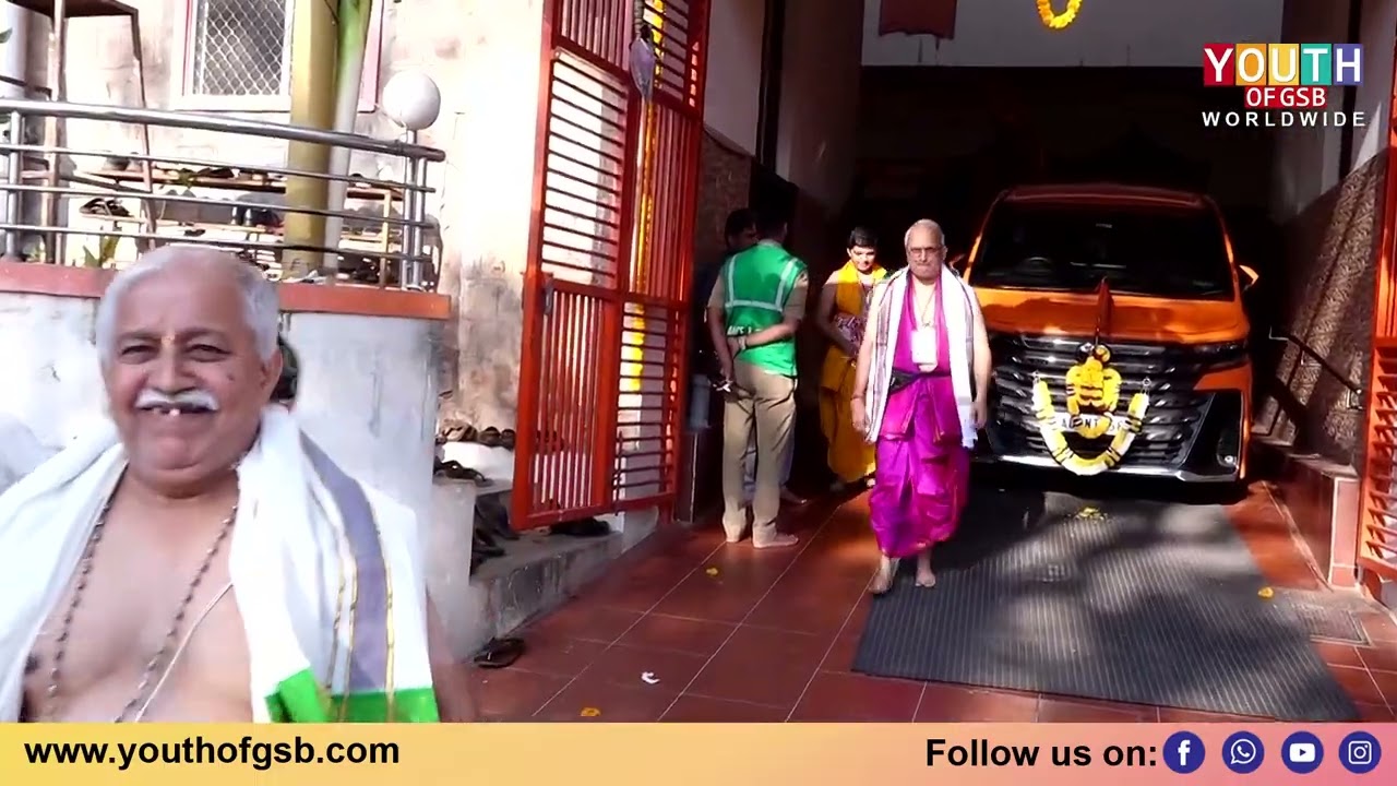 Deva Darshan of HH Shrimad Samyamindra Thirtha Swamiji at Tirumala Tirupati Devastanam 2025