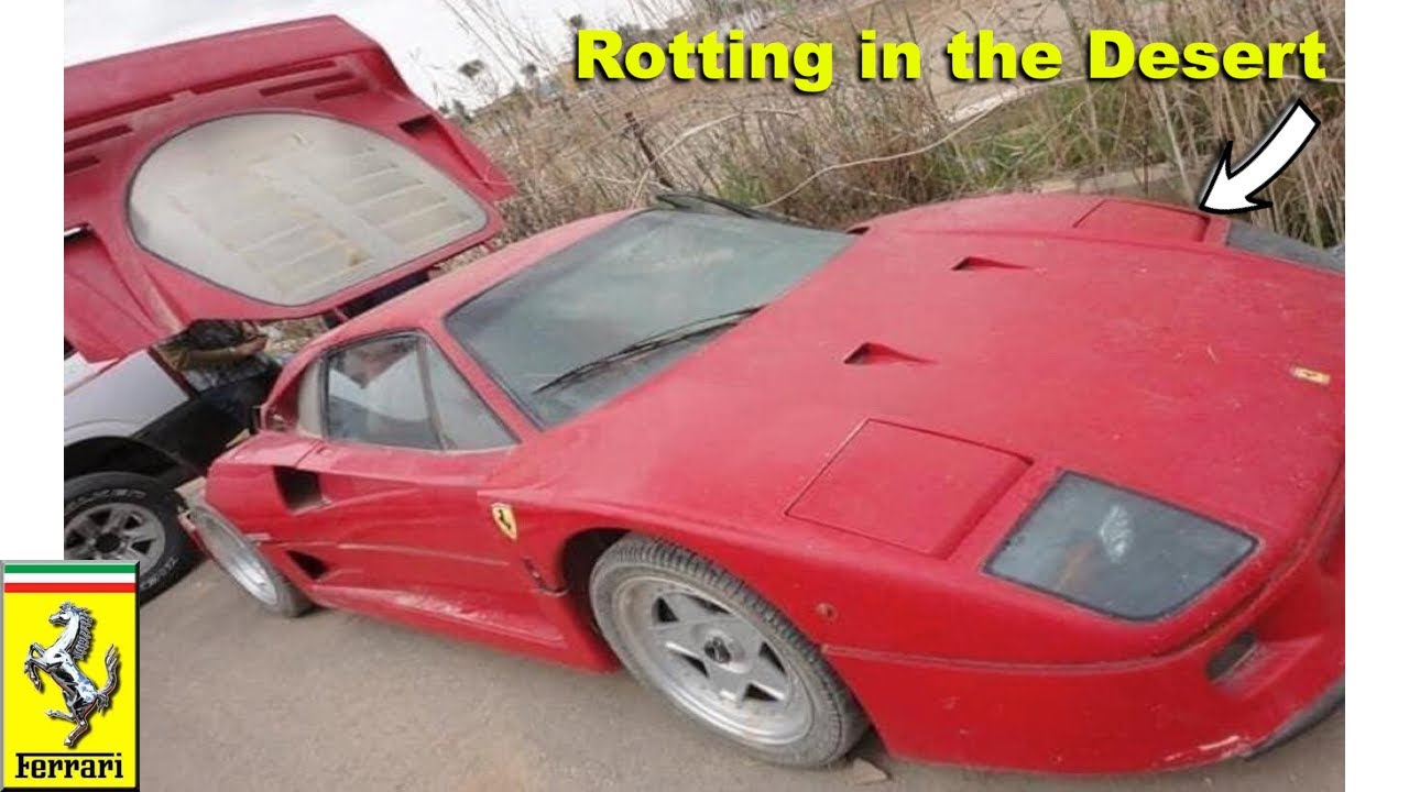 Abandoned Ferrari F40 - Rebuild Mission