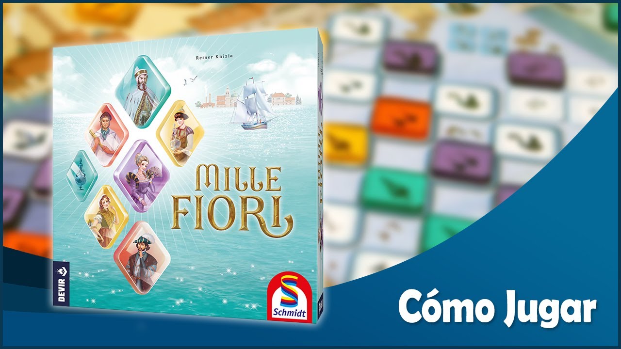 Aprende a Jugar MILLE FIORI 🌬️🔥💠 - Tutorial, Rondas de Ejemplo y Comentarios