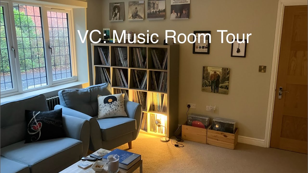 VC: Music Room Tour, including Hi-Fi and Vinyl Collection (2025)