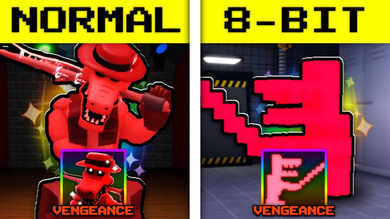 NORMAL vs 8-BIT OMC In Five Nights TD..