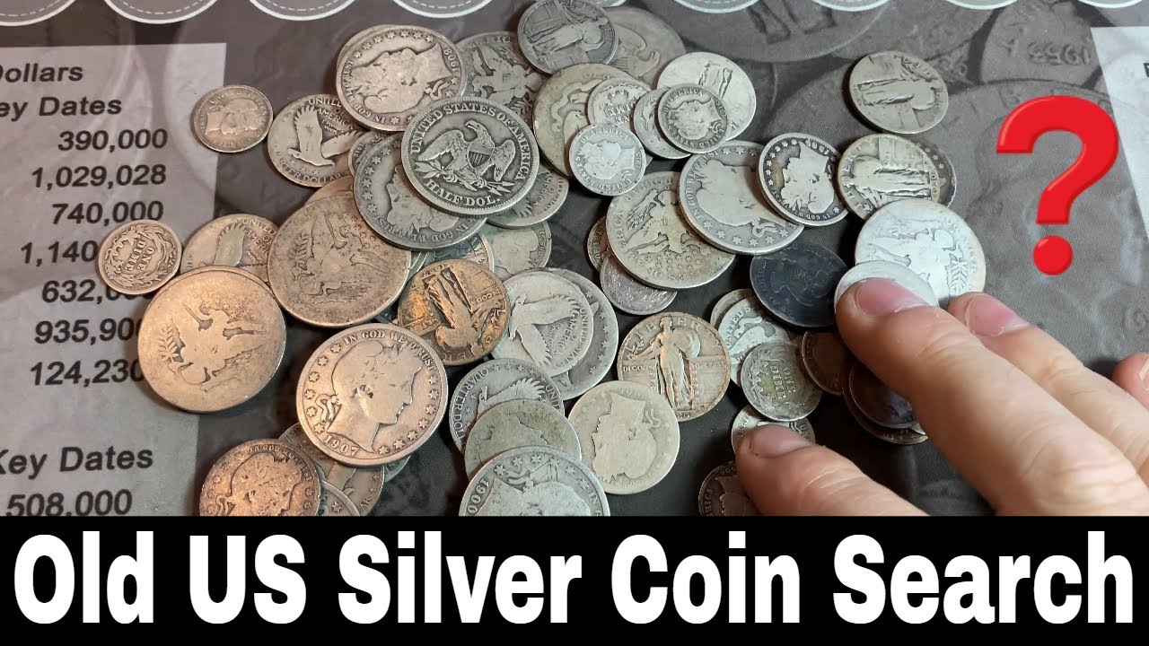 $1,000 Junk Silver Purchase and Hunt - Old Constitutional Silver Coins