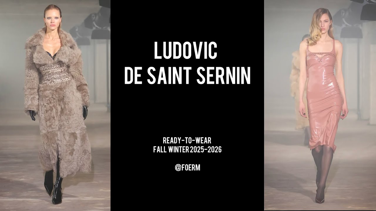 Ludovic de Saint Sernin RTW Fall Winter 2025-2026