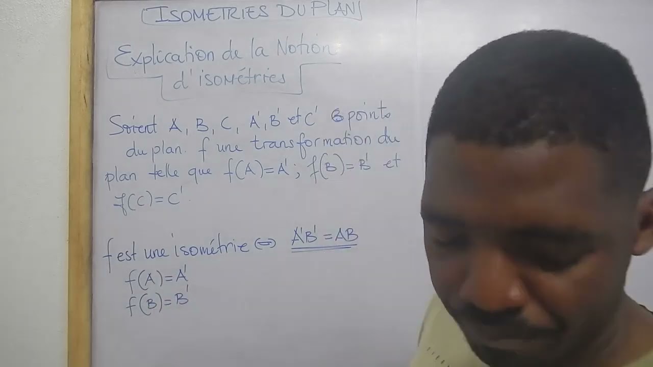 Explication De La Notion D'isométrie