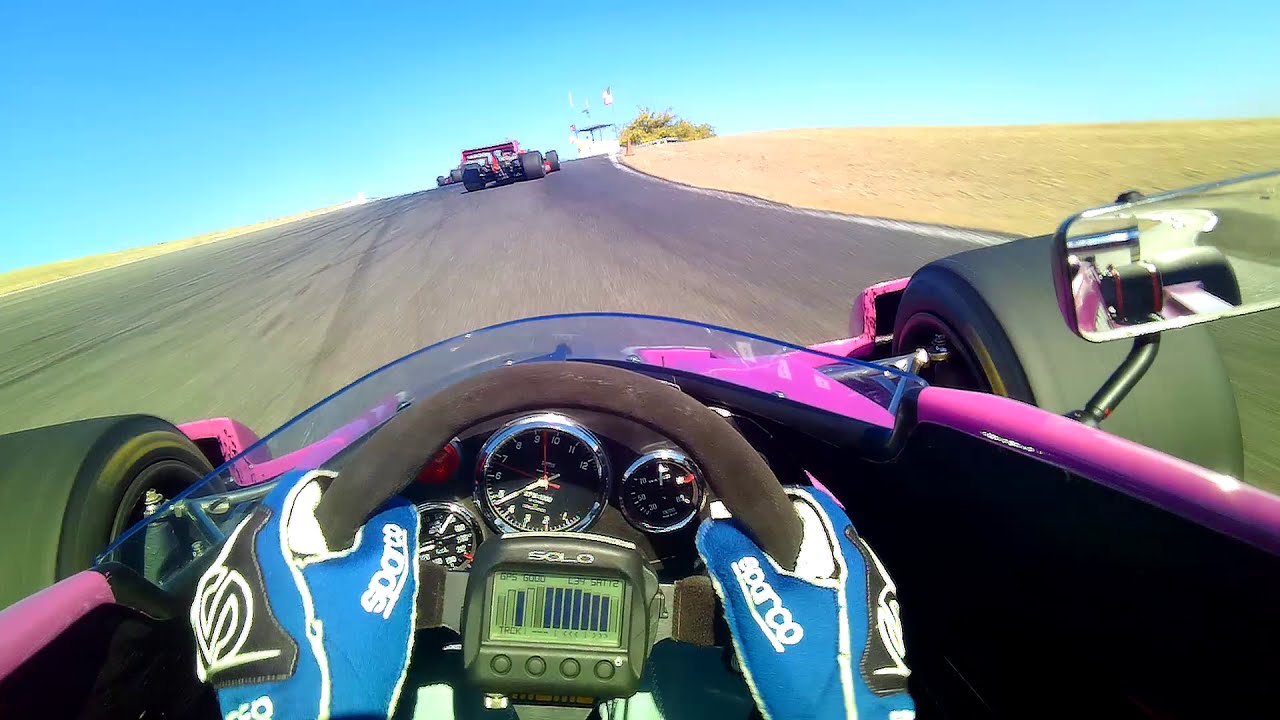 Onboard Formula Atlantic race at Thunderhill