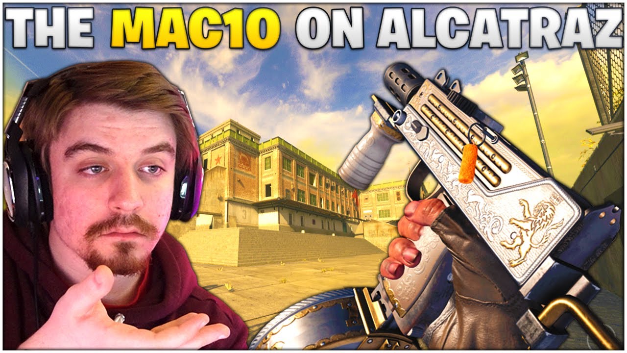 The MAC-10 On Alcatraz - This SMG Is Still INSANE *Best MAC-10 Setup* (Rebirth Island - Warzone)