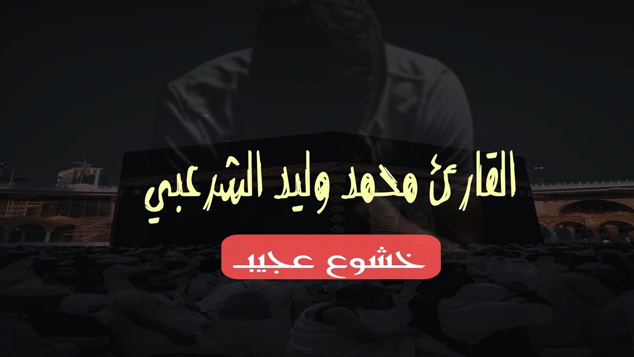 الليلة التي كنت لاتسمع فيها غير البكاء للقارى محمد وليد الشرعبي
