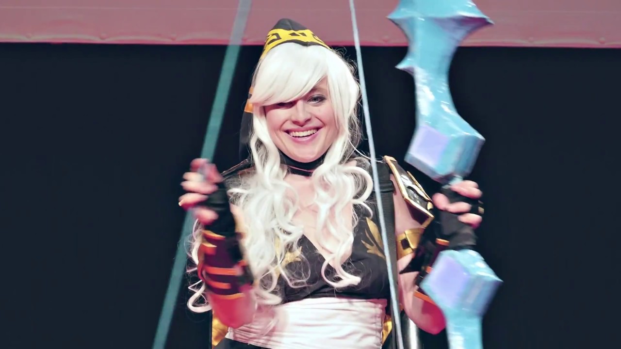 Ashe (LOL) par Manuelsa - Clermont Geek Convention 2017