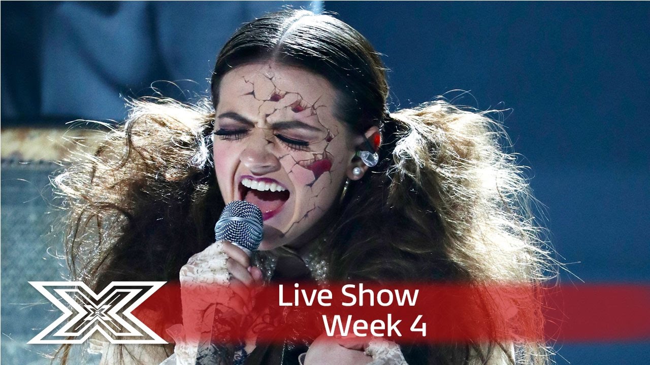 Emily Middlemas gets creepy for Radiohead cover! | Live Shows Week 4 | The X Factor UK 2016