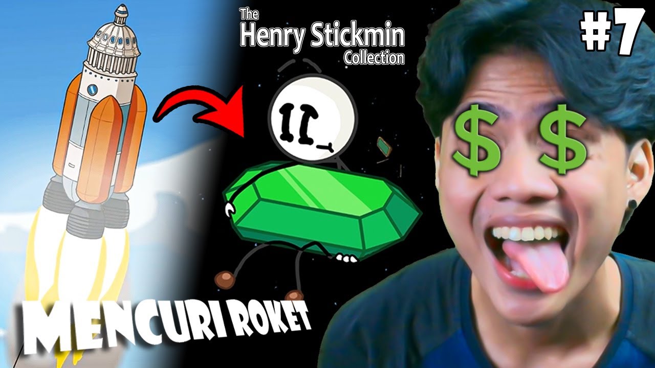 KOCAK BANGET STICKMAN INI HOBI MENCURI! The Henry Stickmin Collection - Indonesia (Part 7)