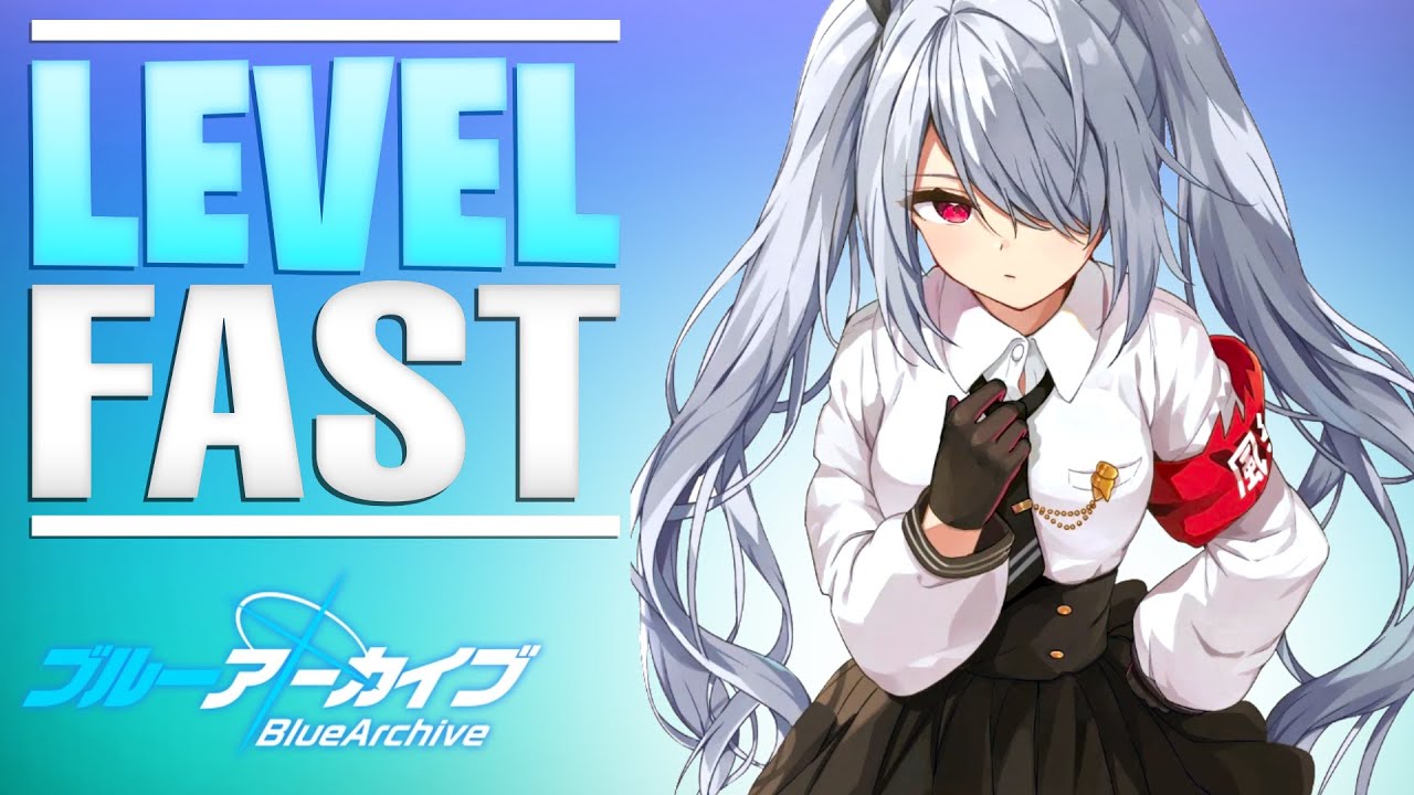 How to Level Quickly in Blue Archive!