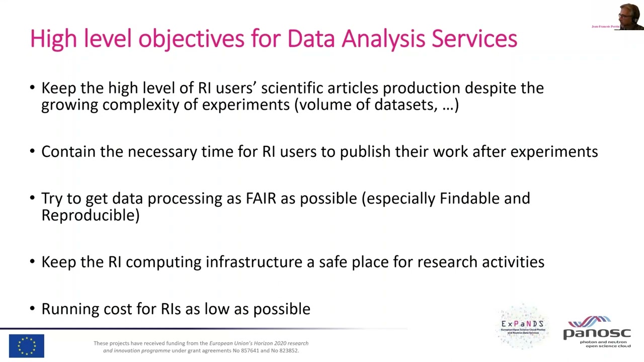 Video recordings from the workshop on VISA - Virtual Infrastructure for Scientific Analysis