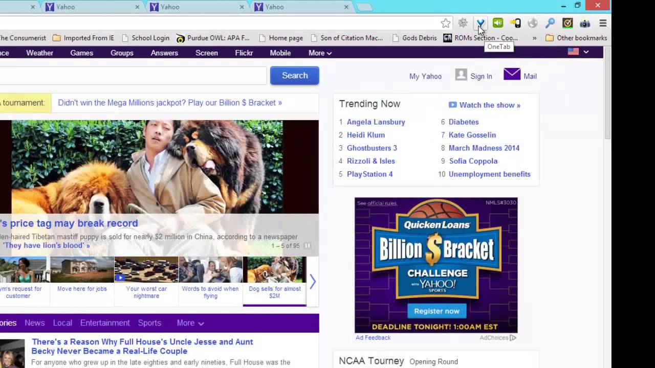 OneTab Browser Extension Tutorial