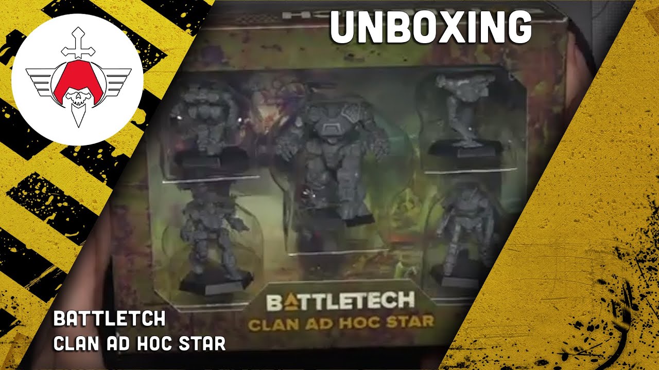 Battletech: Clan Ad Hoc Star - Unboxing