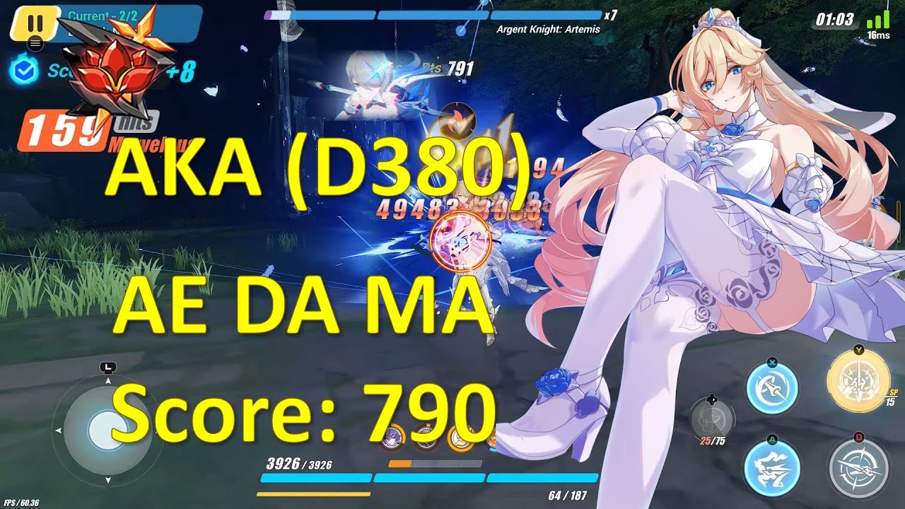HI3 Abyss Superstring Dimension Redlotus (D380) - AE DA MA vs AKA - Weather Ignited (790)