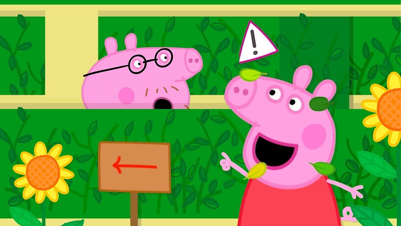 Peppa Pig Tales 🌳 The Very Tricky Hedge Maze! ⛔️ Peppa Pig Episodes
