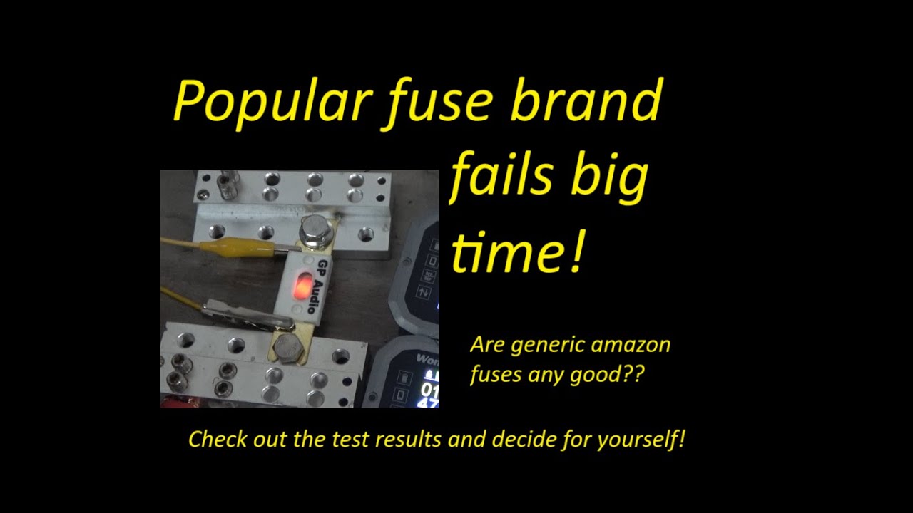 Highly recommended ceramic fuses failing misreably? Are generic amazon any good? SHCA tested & more!